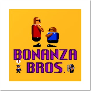 Bonanza Bros (Brothers) Posters and Art